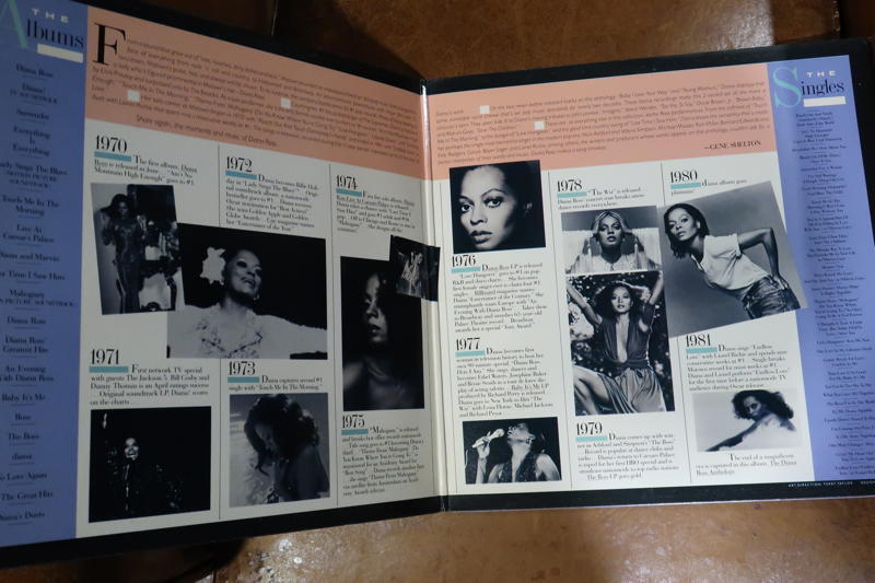 DIANA ROSS ANTHOLOGY レコード 2枚組LP_画像2