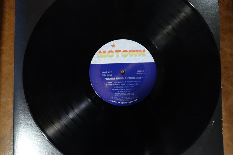 DIANA ROSS ANTHOLOGY レコード 2枚組LP_画像5