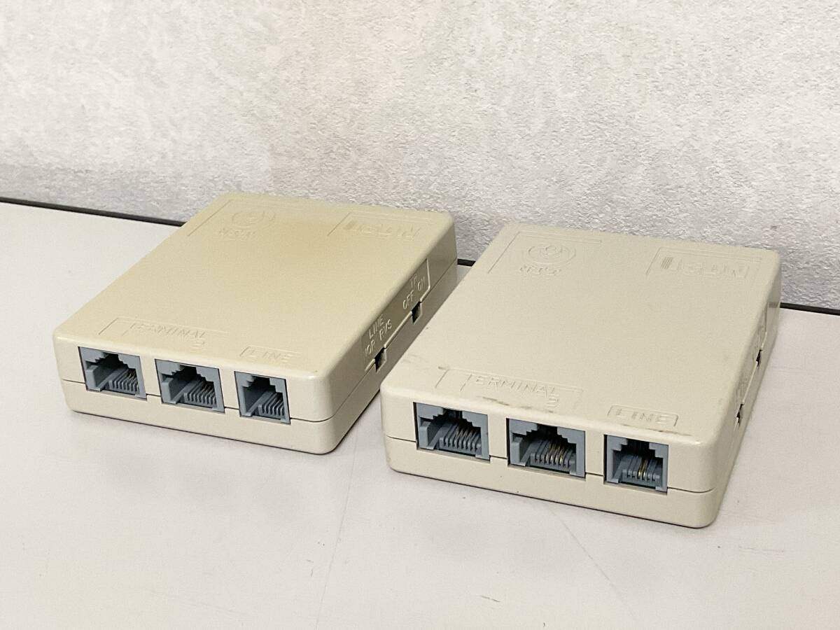 NTT デジタル回線終端装置 SL-144K E DSU-E(H) 2個セット