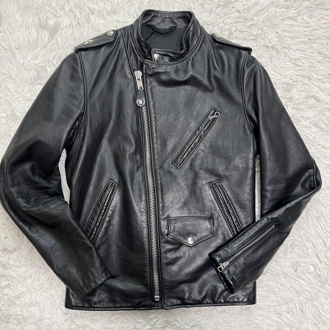 希少 現行 極美品 schott ショット 603us シングルライダース 希少 現行 極美品 schott ショット 603us シングルライダース