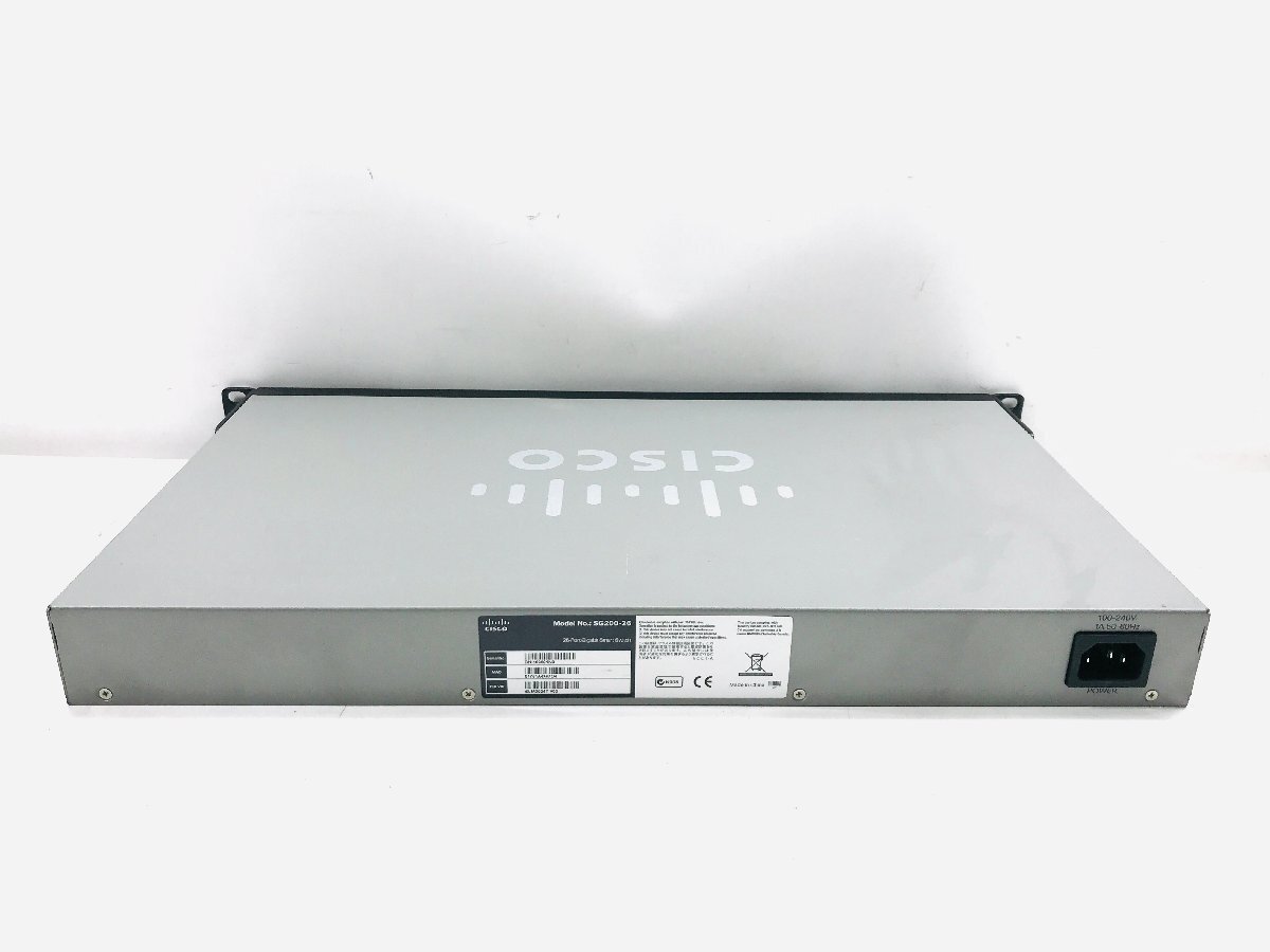 * первый период . завершено Cisco Small Business маленький размер Giga bit переключатель SG200-26 GIGABIT Smart Switch 26 PORT *