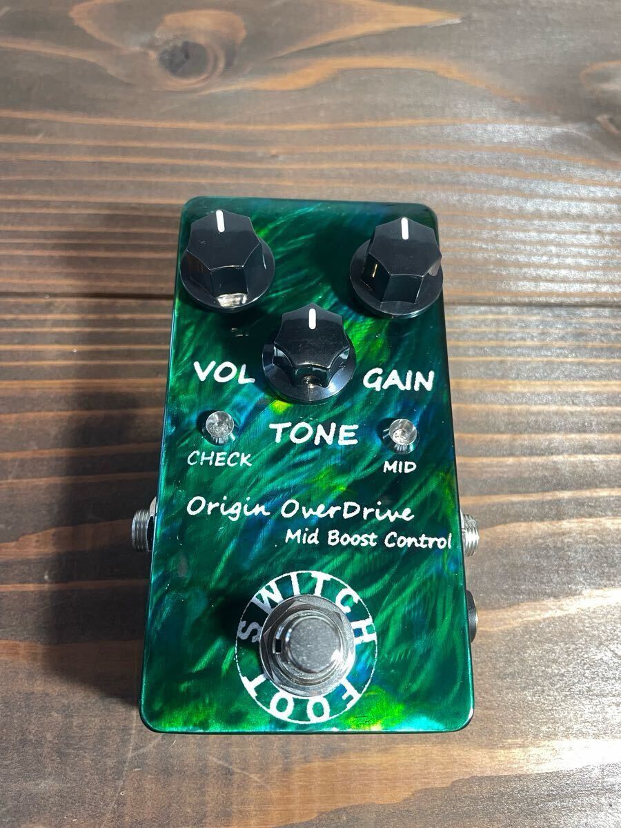 TUBE SCREAMER TS10 clone MID BOOST MOD ручная работа 