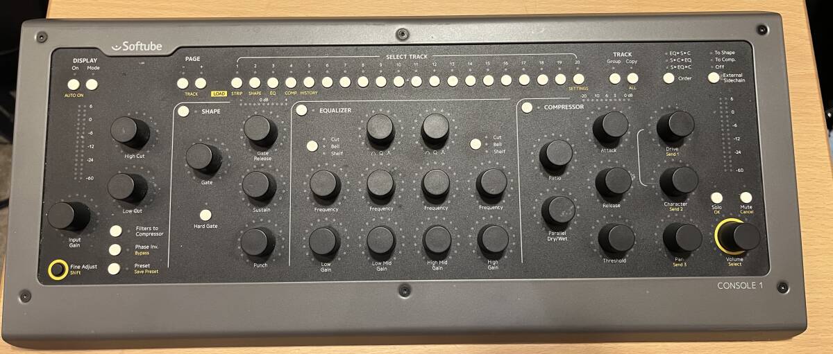 Softube Console 1 動作品