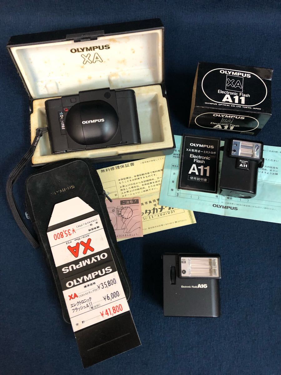 OLYMPUS XA フィルムカメラ オリンパス / A11 A16 / ジャンク