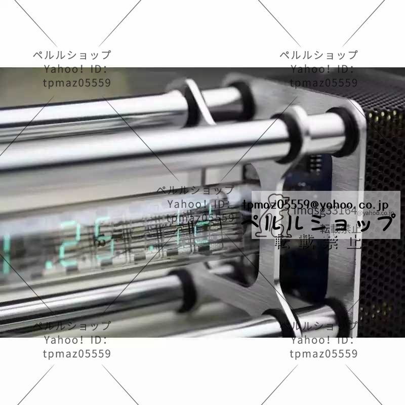 IV-18 VFDチューブ ニキシー管 クロック 完成品 アルミニウム IV-18 VFDチューブ ニキシー管 クロック 完成品 アルミニウム