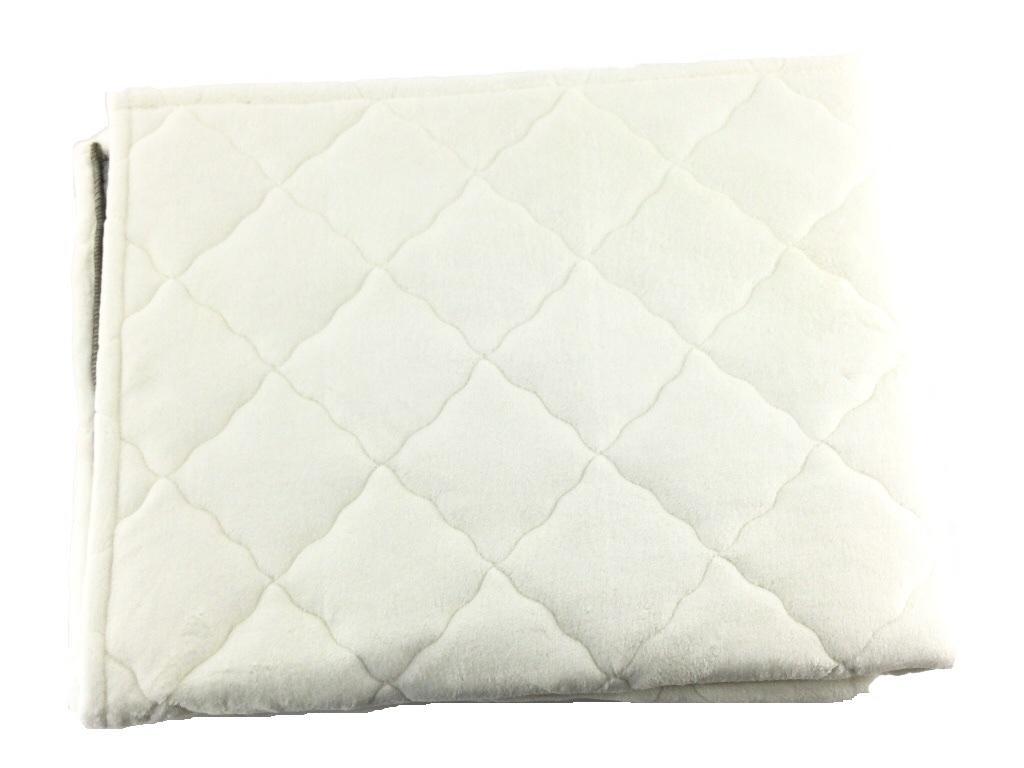 撥水キルトラグ ウレタン入り 防ダニ 抗菌防臭 消臭 ペット ホットカーペットOK 1畳 90x185cm スノーホワイト