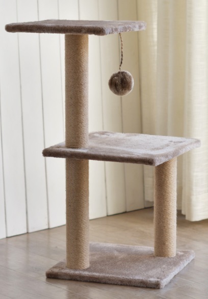 キャットタワー 据え置き★高さ約70cm 猫 ねこ 3色□◆