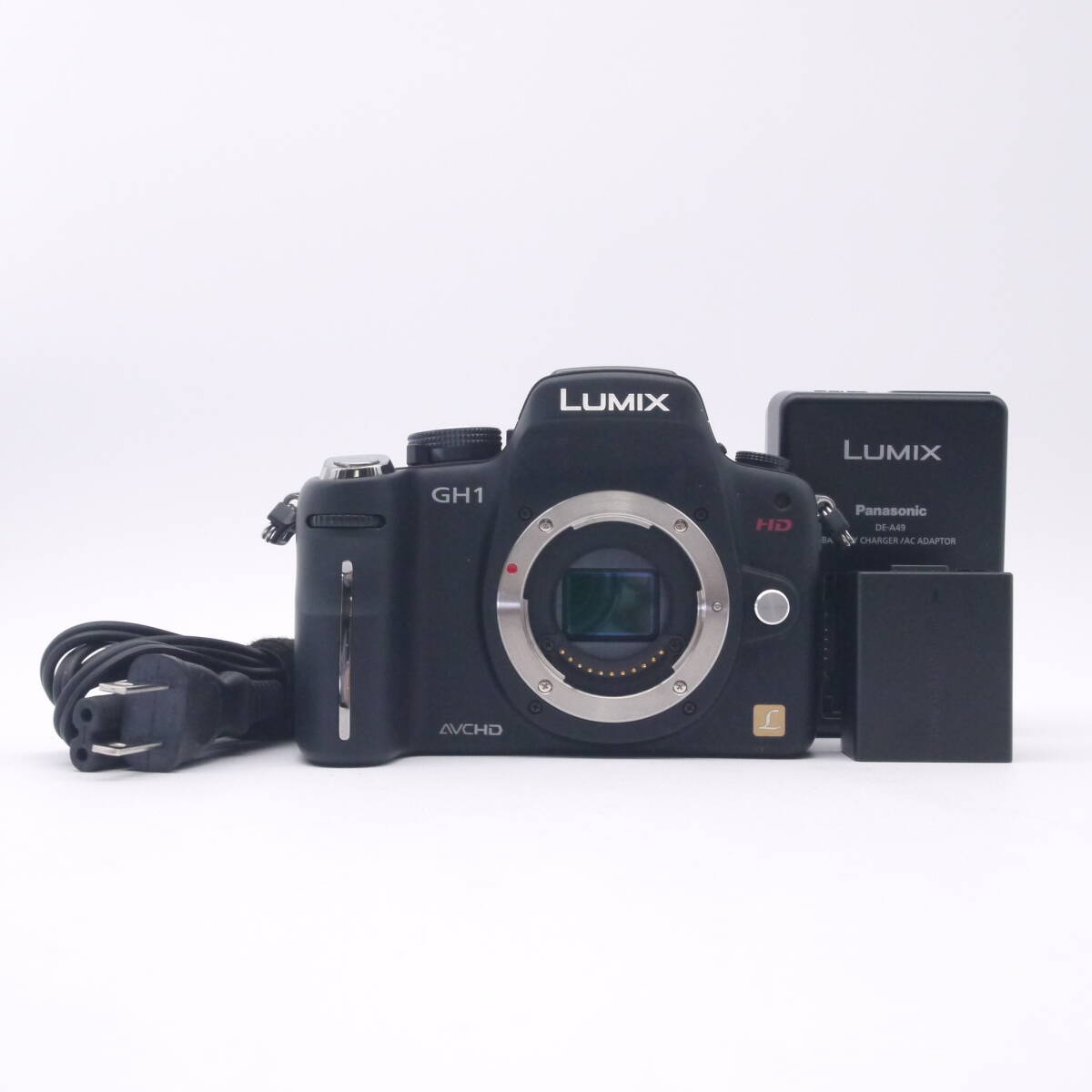 良品 Panasonic Lumix GH1 ブラック ミラーレス一眼レフ #B1801