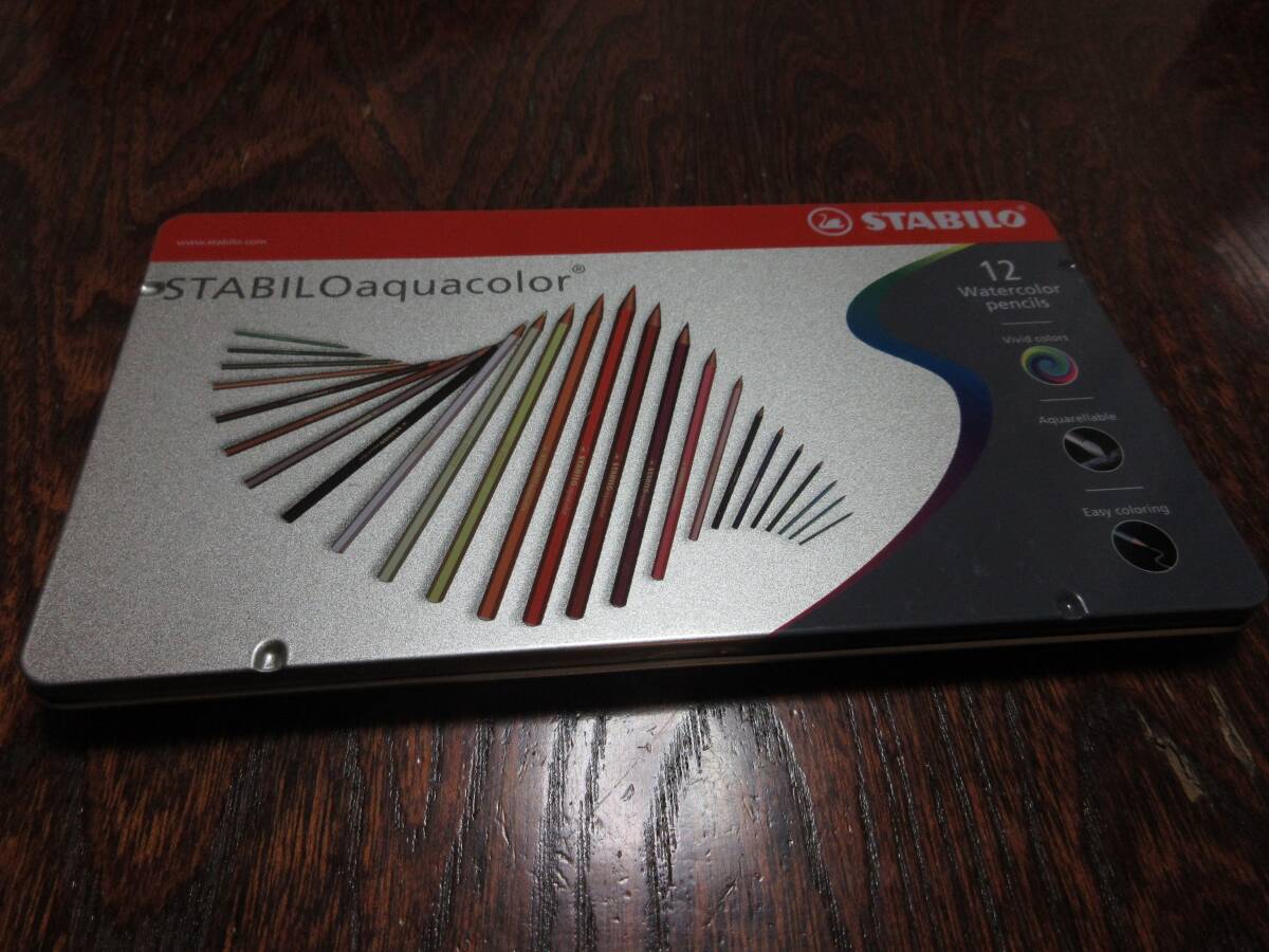 スタビロ　水彩色鉛筆　１２色_画像1