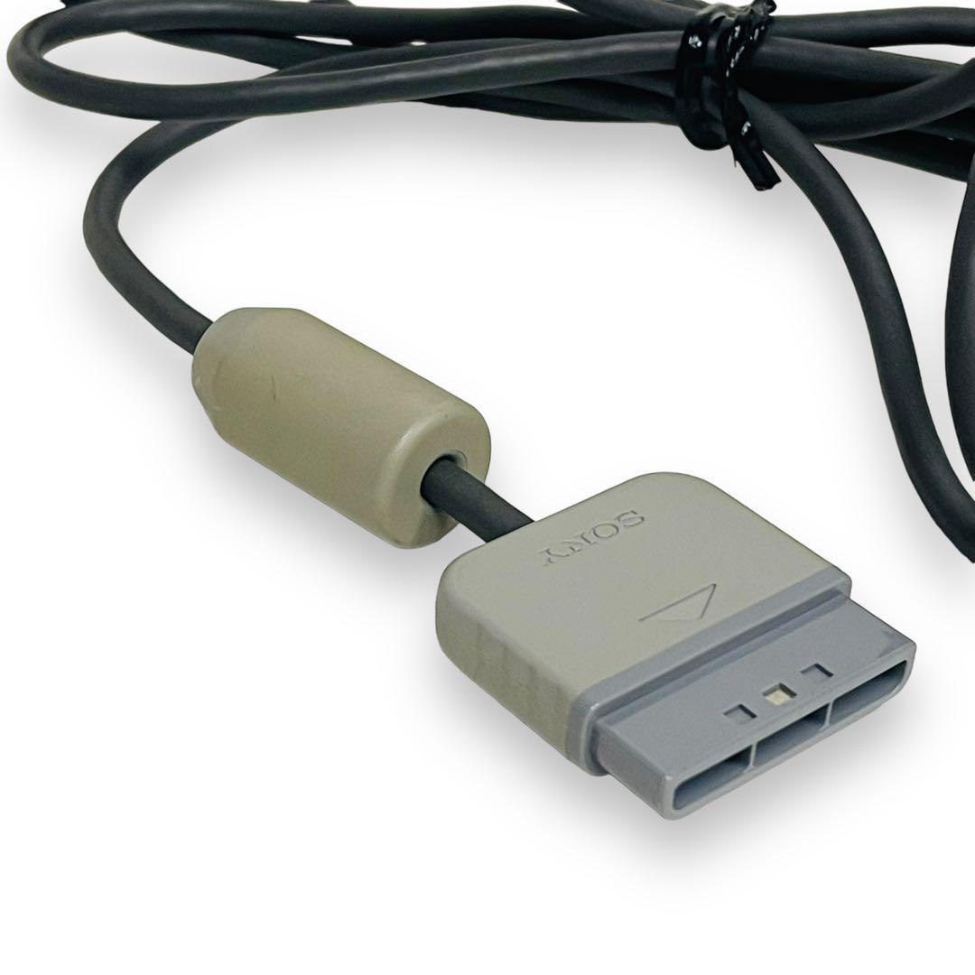 [ редкий / прекрасный товар ]SONY Sony PlayStation pre стойка первое поколение PlayStation контроллер Controller SCPH-1080 2m длинный модель наружная коробка . внутри пакет есть 