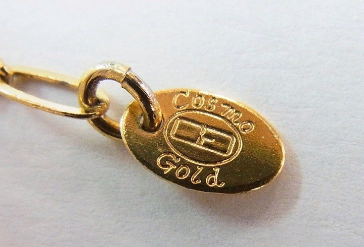☆ Cosmo Gold / コスモゴールド ☆ CGロゴ ネックレス 約39 ☆ Cosmo Gold / コスモゴールド ☆ CGロゴ ネックレス 約39