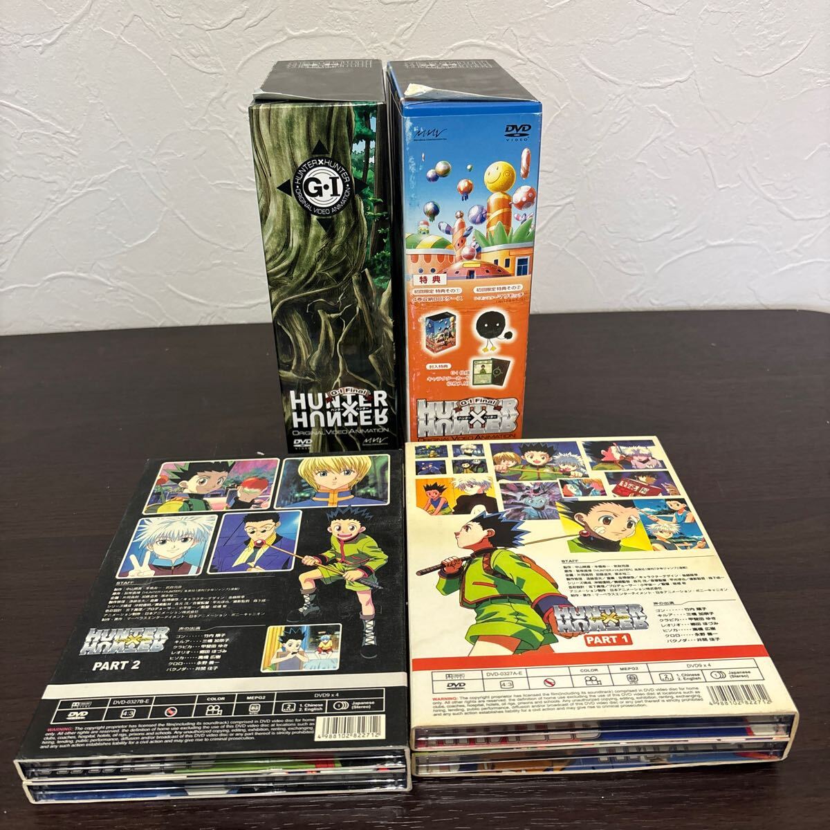 DVDハンターハンター アニメキャラクターカード付き　まとめ売り　一部ジャンク品有り_画像10