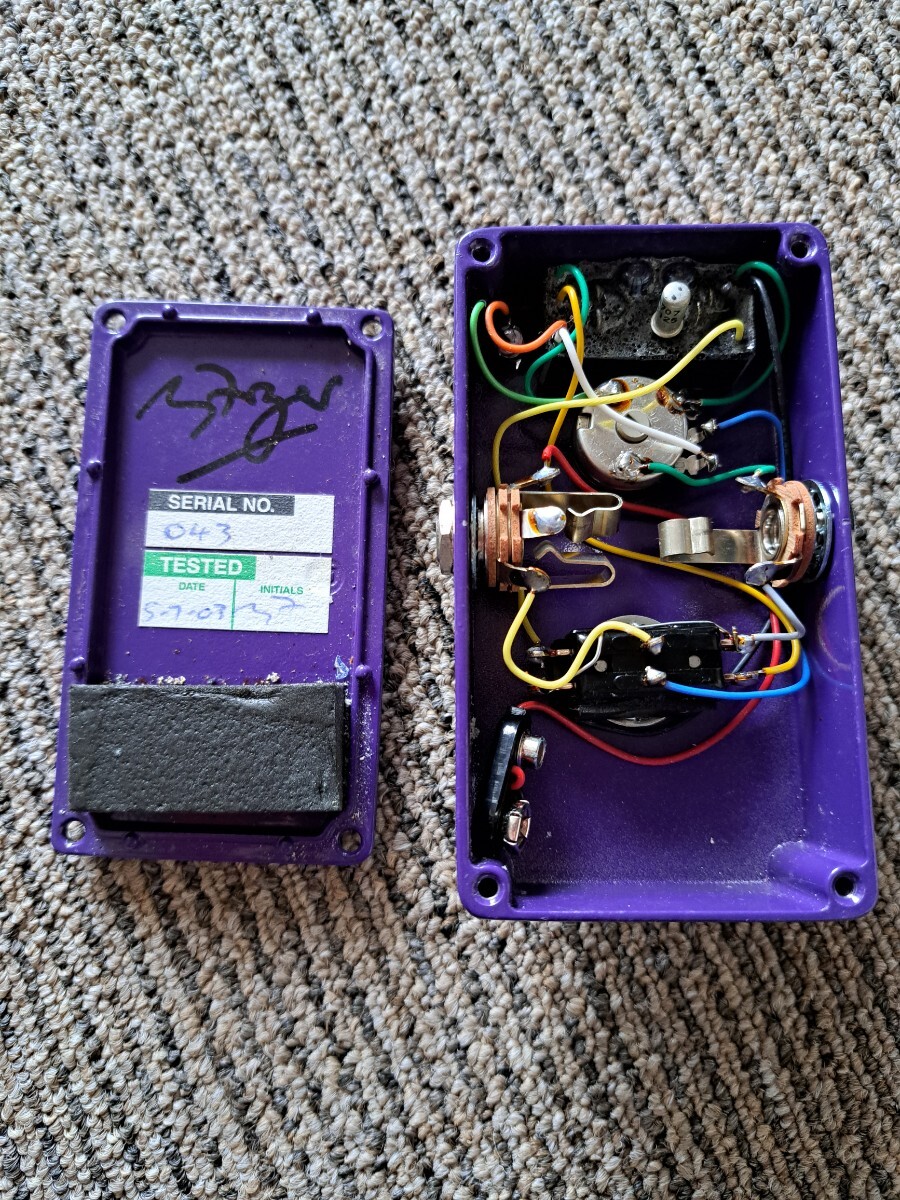 Fryer guitars Treble booster Ring master トレブルブースター Fryer guitars Treble booster Ring master トレブルブースター
