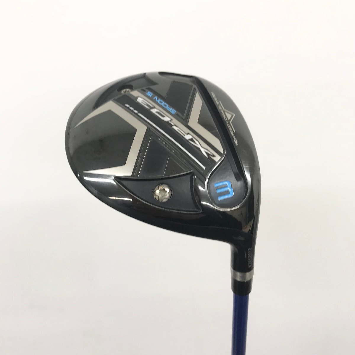 ◎N446 KAMUIPRO カムイ ゴルフクラブ XP‐03 SPOON15 3番 シャフト DERAMAX 01α-60F-R wt:58g MK TQ:3.7 全長113cm(ma)