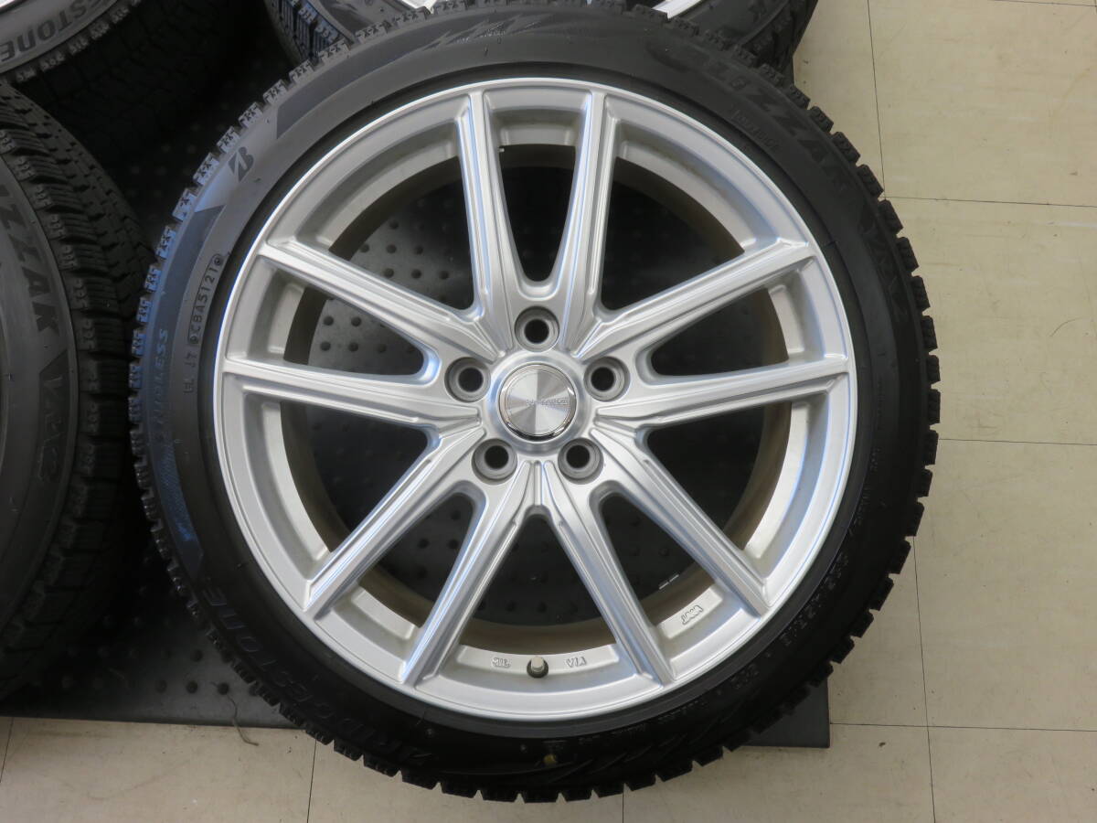 ☆ブリヂストン ECO FORME18×8J+45 5H/114.3バリ山21年製 ☆ブリヂストン ECO FORME18×8J+45 5H/114.3バリ山21年製