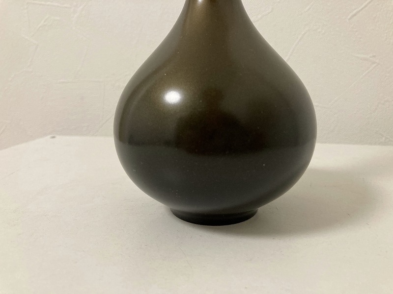 937 唐銅 瓢 花入 鋳師 金森浄栄造 共箱 茶道具(花器)|売買され 937 唐銅 瓢 花入 鋳師 金森浄栄造 共箱 茶道具(花器)|売買され