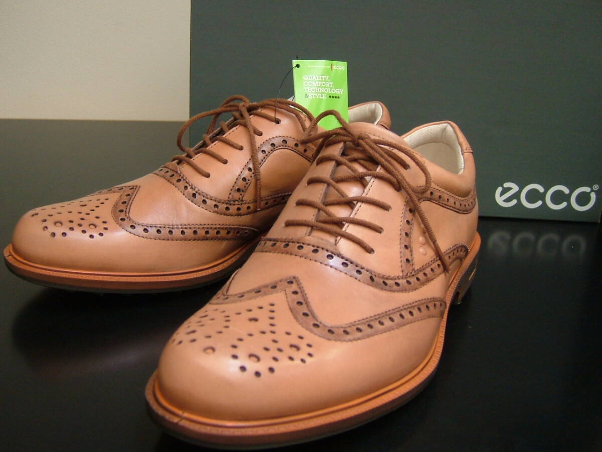 新品 エコー ECCO 46 メンズ 28.5 ツアーハイブリッド ゴルフシューズ レザー 本革 ブラウン 新品 エコー ECCO 46 メンズ 28.5 ツアーハイブリッド ゴルフシューズ レザー 本革 ブラウン エコー ゴルフ