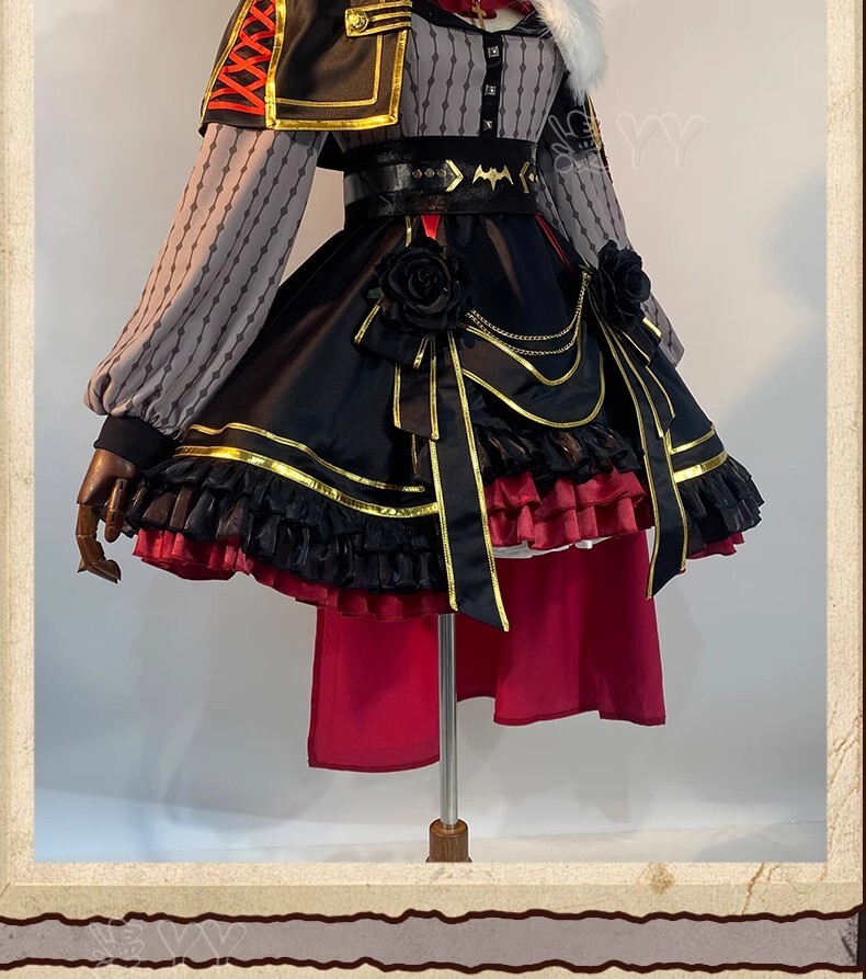 バーチャルyoutuber vtuber 葛葉 コスプレ衣装風(ウィッグ 靴 バーチャルyoutuber vtuber 葛葉 コスプレ衣装風(ウィッグ 靴