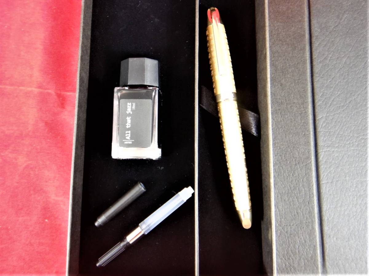 最後の1本 般若波羅蜜多心経☆高級万年筆☆本物・未使用☆ARTEX KANJI Fountain Pen. Made in TAIWAN.NEW All that jazz.Heart Sutra.INK_画像7