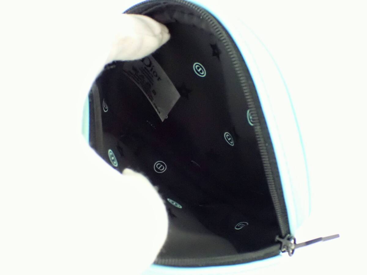 $ 新品 $ 箱入り 非売品 ◆ Dior ◆ クリスチャン ディオール ◆ レザー製・ 小銭入れ コインケース 小物入れ ポーチ ◆ ターコイズブルー_画像5