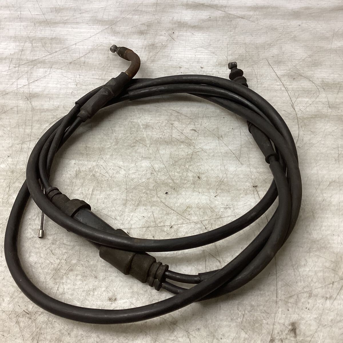 F14-21 ホンダ ライブディオ AF34 アクセル ワイヤー 動作確認済み 純正部品_画像1