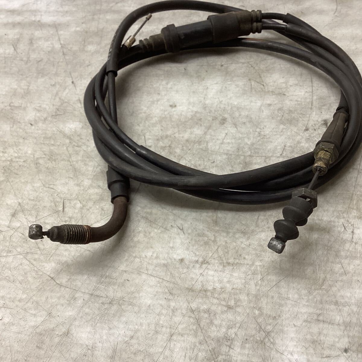 F14-21 ホンダ ライブディオ AF34 アクセル ワイヤー 動作確認済み 純正部品_画像7