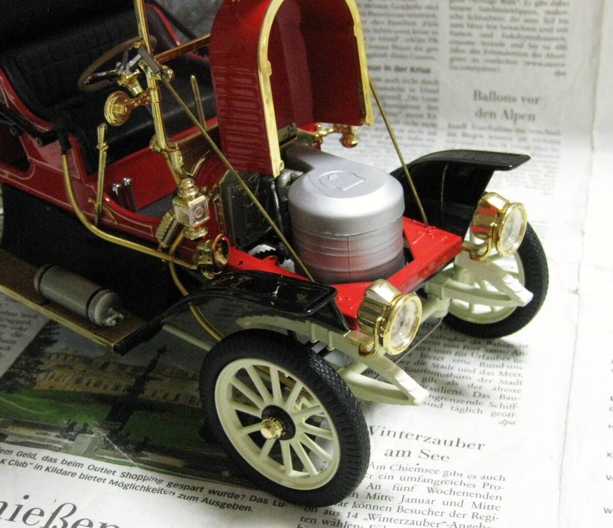 ★激レア絶版*フランクリンミント*1/16*1911 Stanley Steamer 62 Runabout