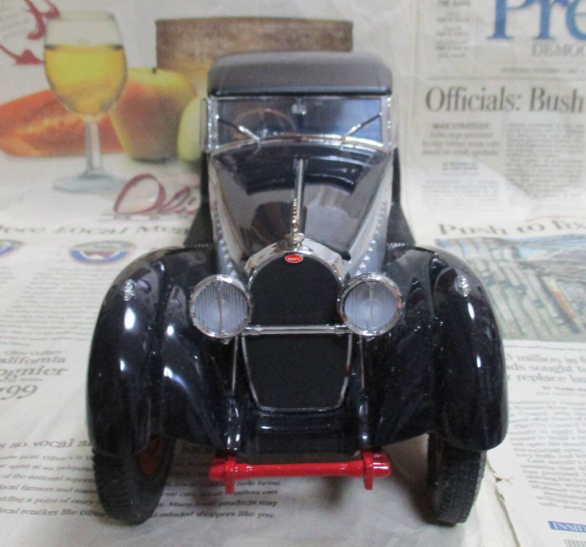 ★激レア絶版*フランクリンミント*1/16*1931 Bugatti Royale Coupe De Ville ブラック/シルバー