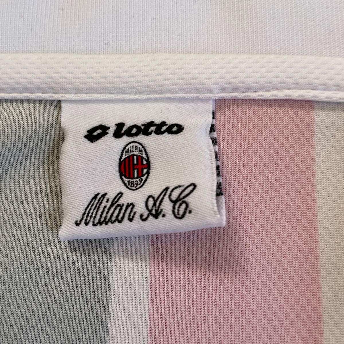 イタリア 代表 lotto ロット ACミラン 美品 ユニフォーム イタリア 代表 lotto ロット ACミラン 美品 ユニフォーム