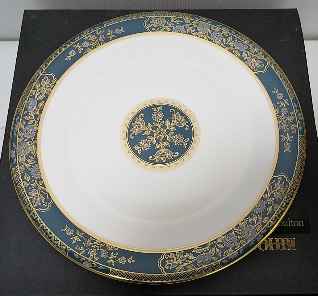 【美品】Royal Doulton plate「カーライル」オーバルプレート ロイヤルドルトン CARLYLE プレート 八王子引き取りOK25260