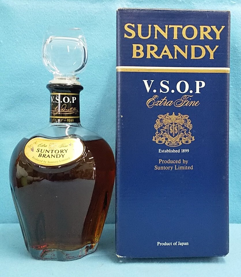 【未開栓品】ブランデー SUNTORY「V.S.O.P」720ml 43% サントリー 箱付き 八王子引き取りOK25223