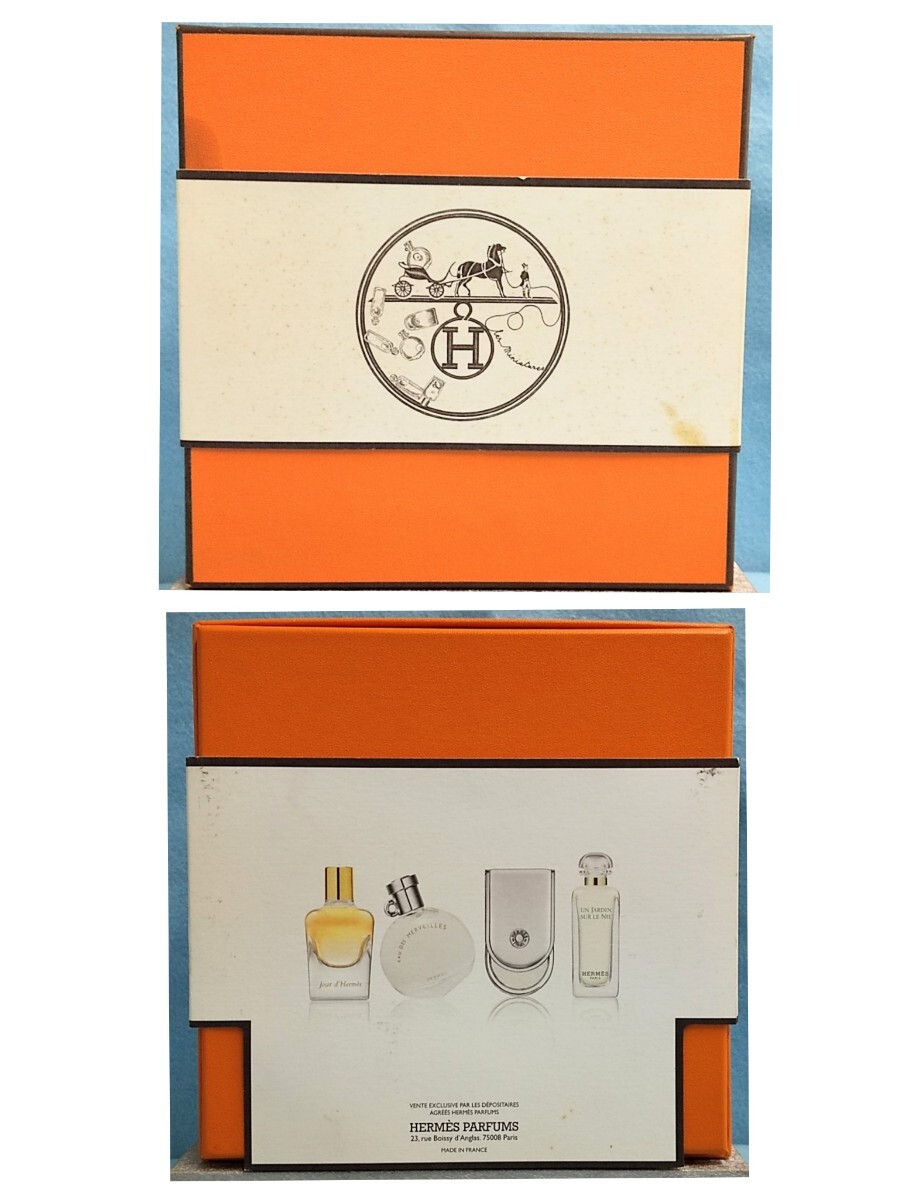 [ б/у товар ] духи HERMES[ миниатюра духи комплект ] частичная недостача есть Hermes Mini бутылка Pal fam Hachioji получение OK25217