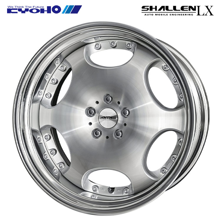 送料無料 共豊 SHALLEN LX Odisk DEEPRIM Step RIM 9J-21 +55(67)～26(96) 5H-114.3 【1本単品 新品】