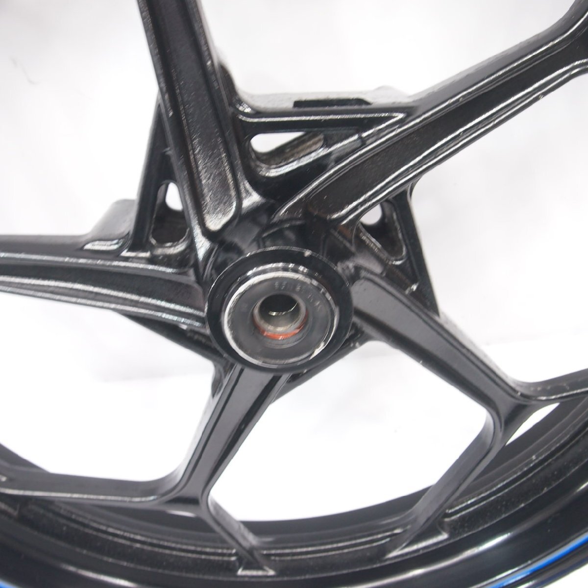 ニンジャ250純正フロントホイール ブレなし F-0614品番 ～17年 NINJA250 17X2.75J