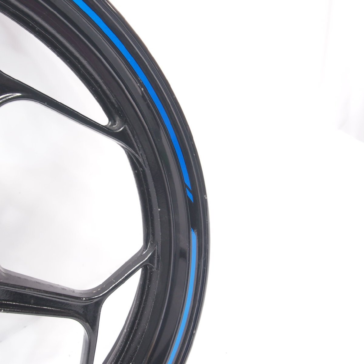 ニンジャ250純正フロントホイール ブレなし F-0614品番 ～17年 NINJA250 17X2.75J