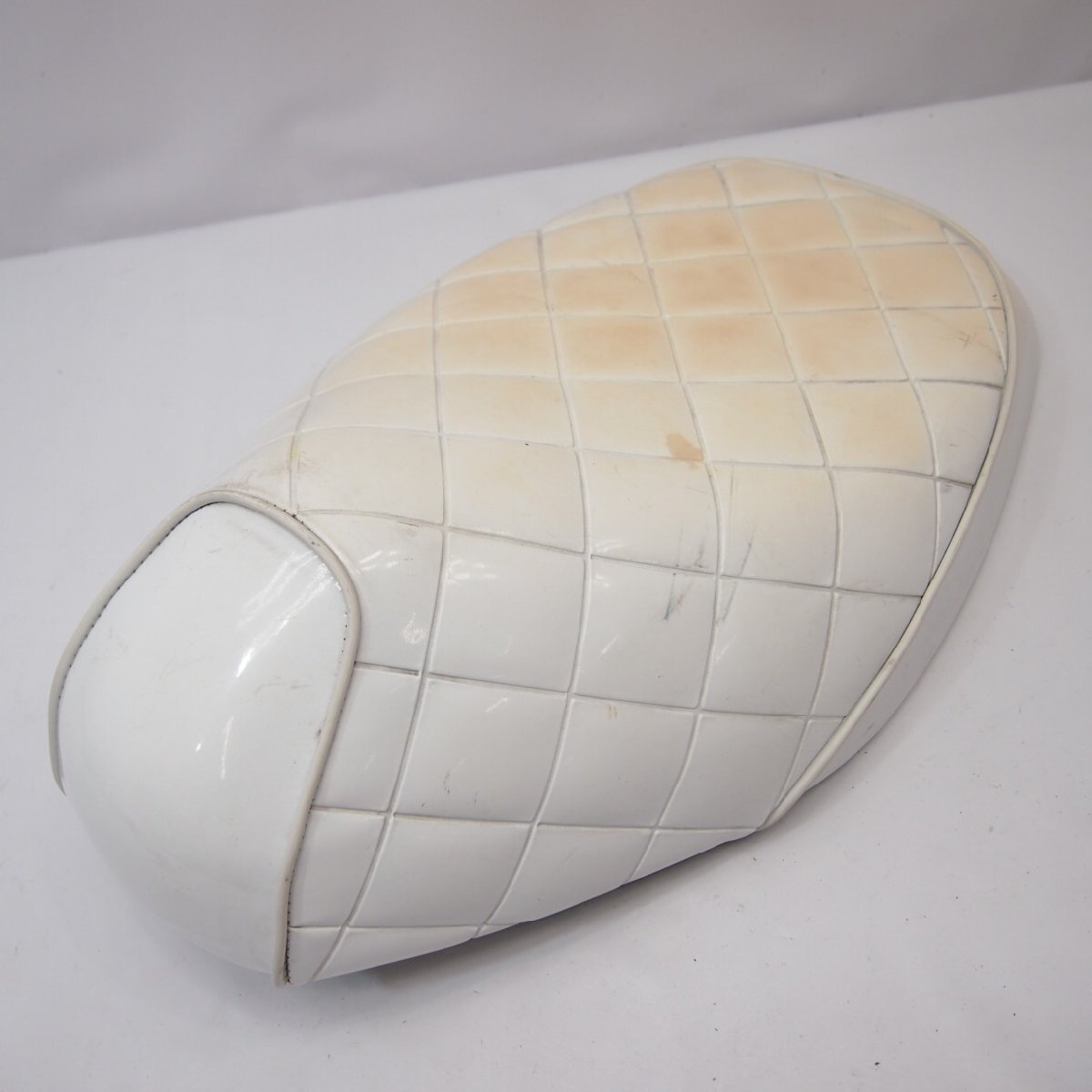 ディオ50純正 張替えシート 破れなし AF34 AF35 エナメル_画像4