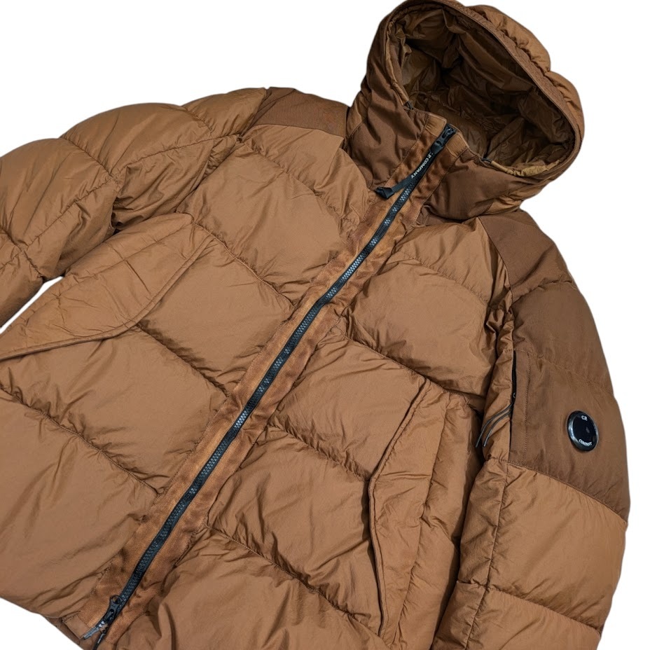 C.P.COMPANY シーピーカンパニー DOWN FILLED PARKA 09CMOW061A 20AW ダウンジャケット ブラウン系 サイズ 50