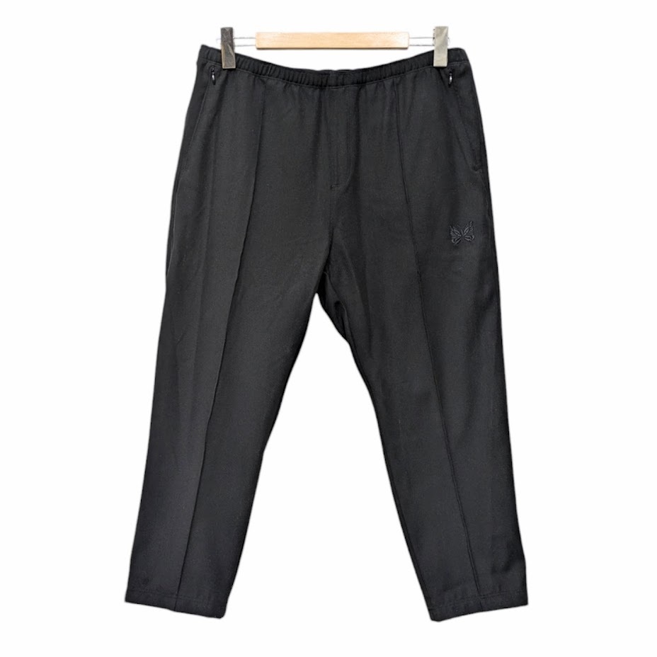 Needles ニードルス ニードルズ 22SS イージーパンツ WU Pant - PE／R／PU Cavalry Twill KP126 サイズ L ブラック