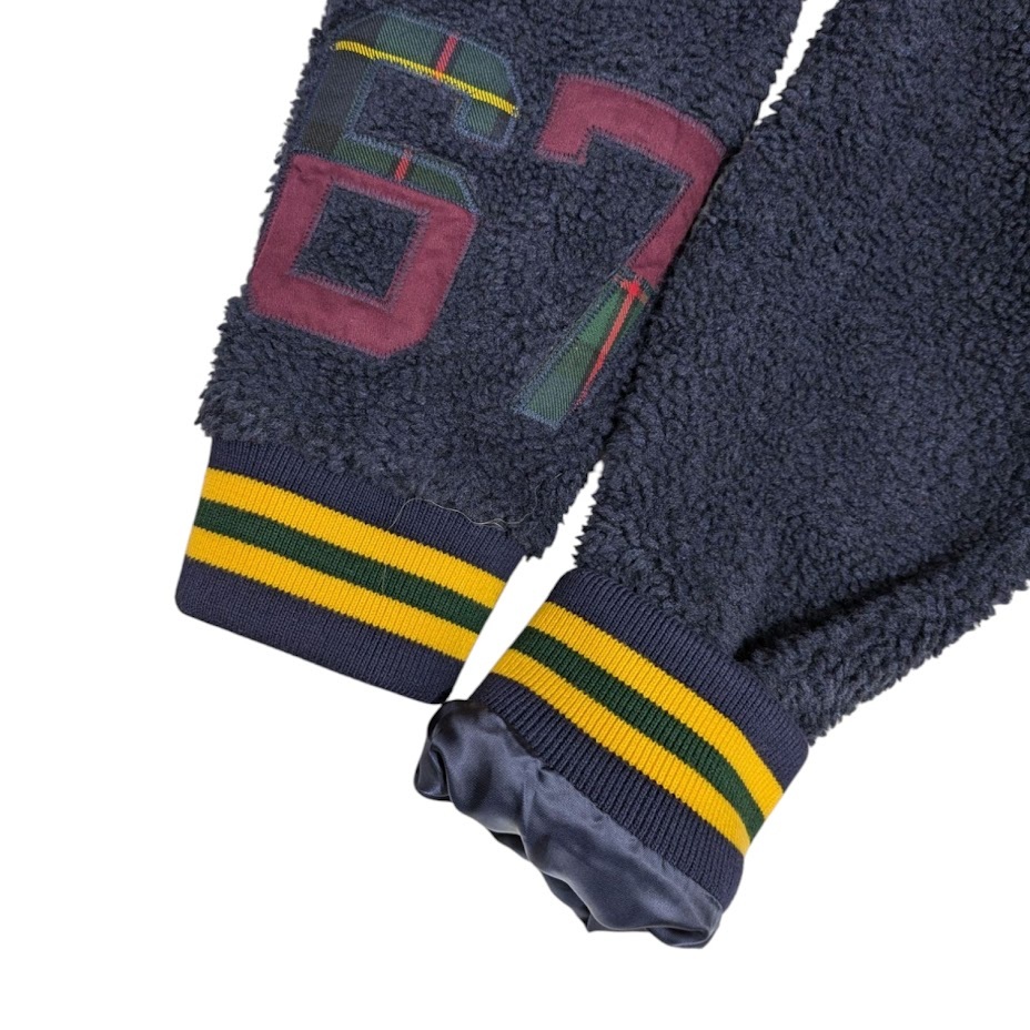 ラルフローレン スカル フリーススタジャン