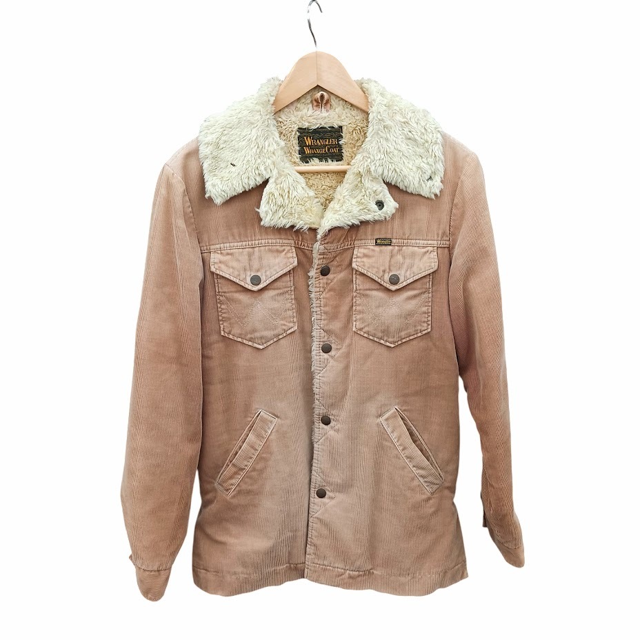 WRANGLER×N.HOOLYWOOD ラングラー ミスターハリウッド エヌハリ ランチコート S9025 コーデュロイ ボア サイズ S ※日焼けあり