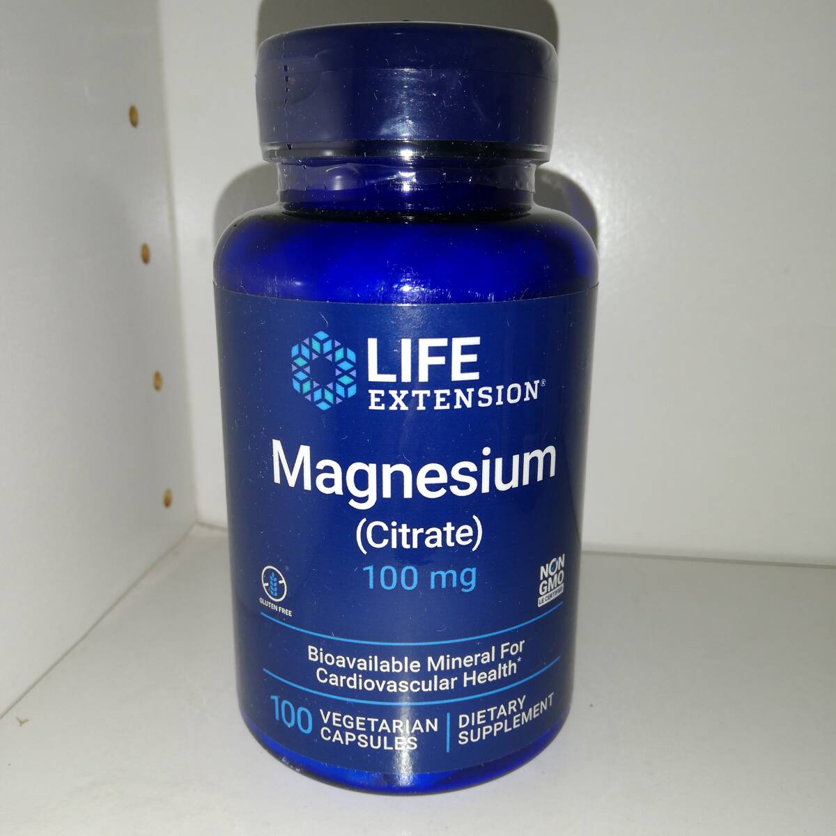 マグネシウム 100mg クエン酸マグネシウム キレートマグネシウム 100ベジカプセル Life Extension
