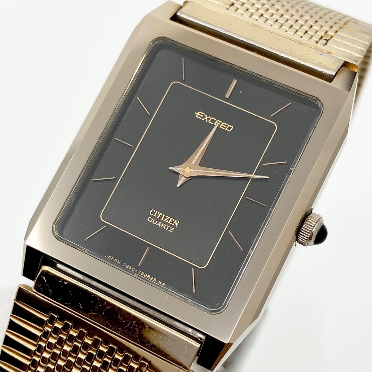 腕時計 メンズ CITIZEN EXCEED クォーツ quartz ブラック 腕時計 メンズ CITIZEN EXCEED クォーツ quartz ブラック