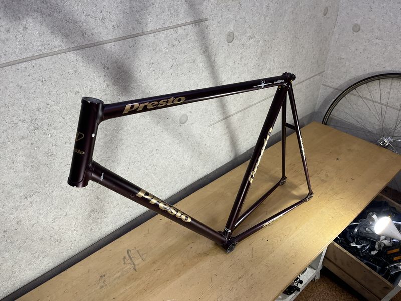 MAKINO マキノ ピストフレーム NJS トラック競技 艶消しブラック MAKINO マキノ ピストフレーム NJS トラック競技 艶消しブラック