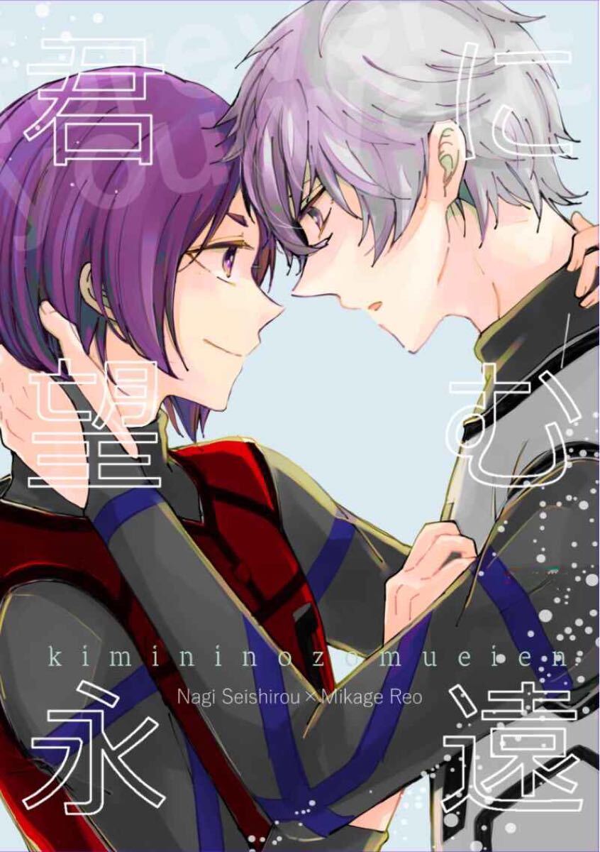 同人志　ブルーロック　凪玲　凪誠士郎×御影玲王??に望む永遠　ひよ??