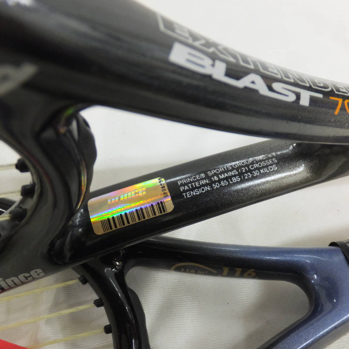 プリンス・エクステンダー・“BLAST＆FORCE”・硬式ラケット・２本セット！_画像5