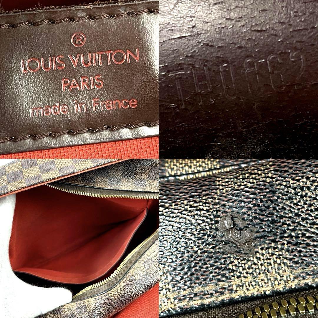 人気■Louis Vuitton ルイヴィトン N45255 TH0062 ダミエ ナヴィグリオ ショルダーバッグ クロスボディ 肩掛け 斜め掛け レザー ブラウン