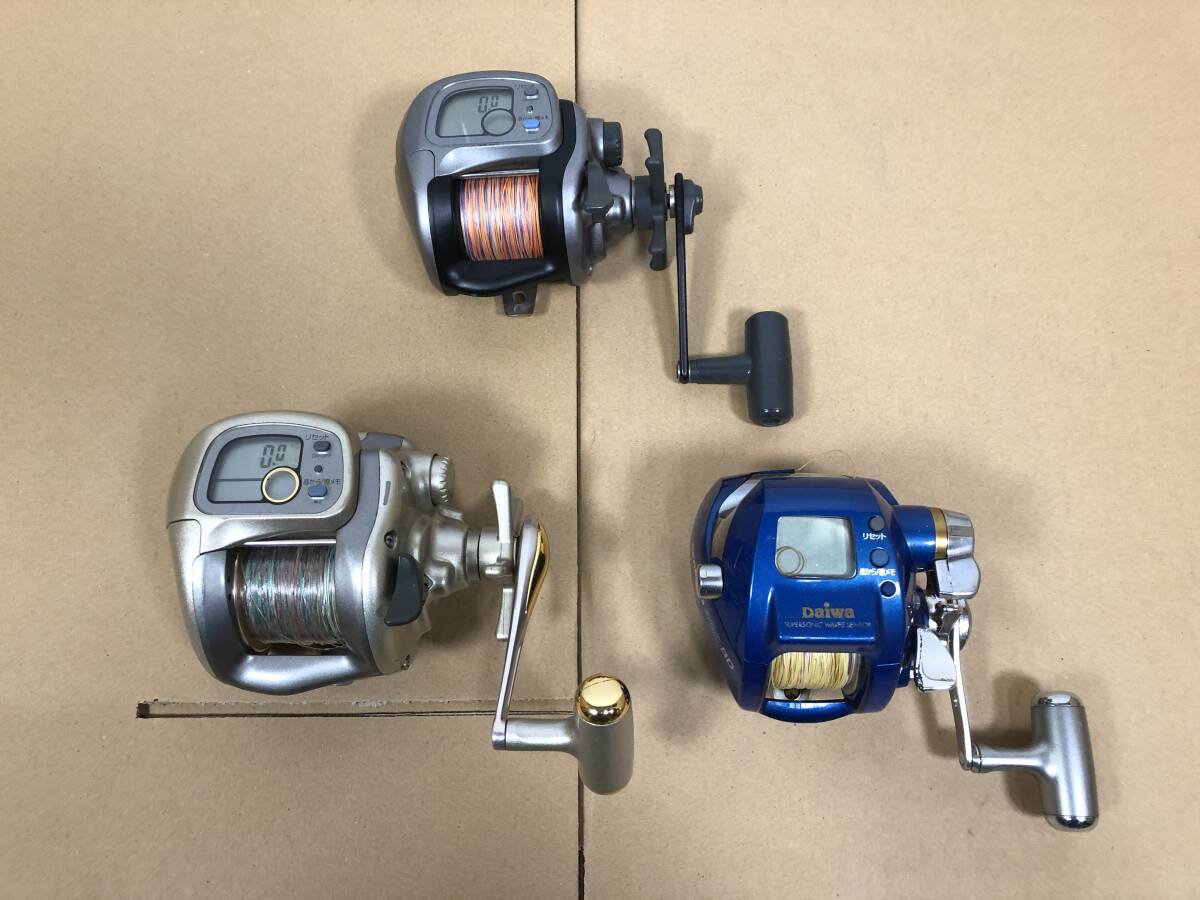 リール　Daiwa　ダイワ　　計3点　まとめ売り