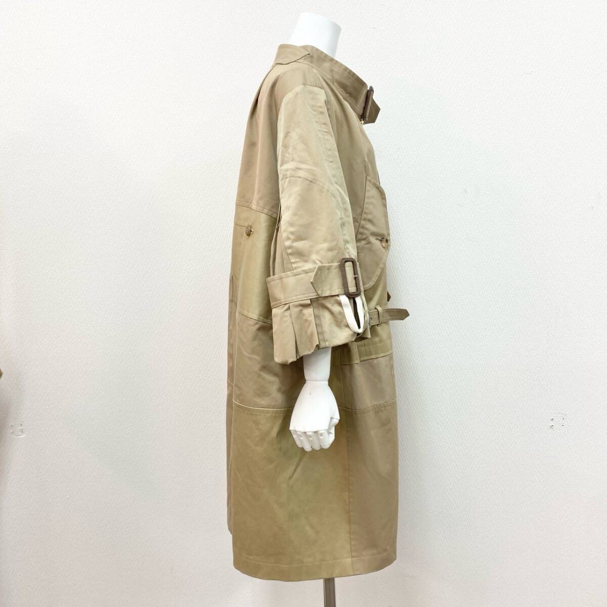 68j9 JUNYA WATANABE COMME des GARCONS ジュンヤワタナベ コムデギャルソン パッチワーク トレンチコート JE-O029 XS AD2019 20ss