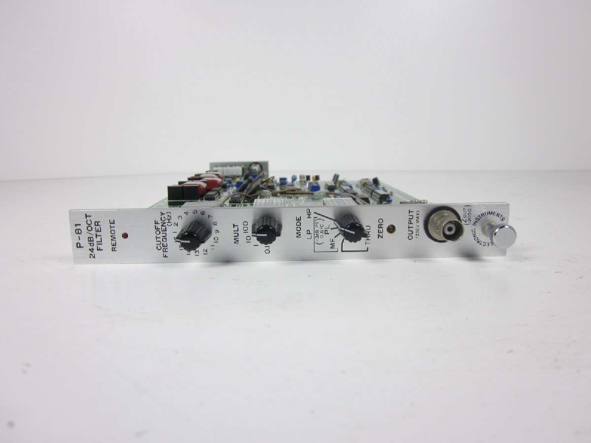 Yahoo!オークション - 24dB/OCTフィルタ P-81 NF回路設計 Yahoo!オークション - 24dB/OCTフィルタ P-81 NF回路設計
