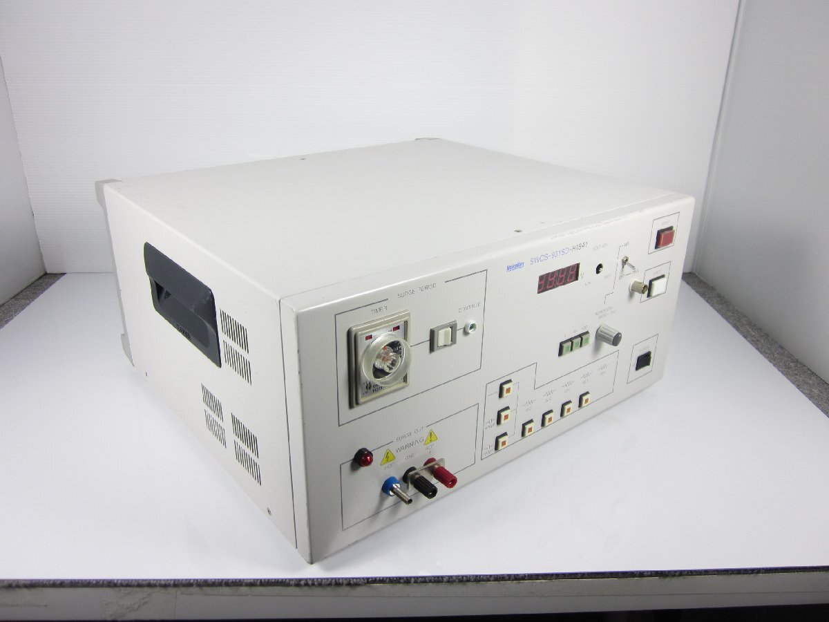 中古】減衰振動波試験機 SWCS-931SD-H1841 ノイズ研究所 NOIZU 中古】減衰振動波試験機 SWCS-931SD-H1841 ノイズ研究所 NOIZU